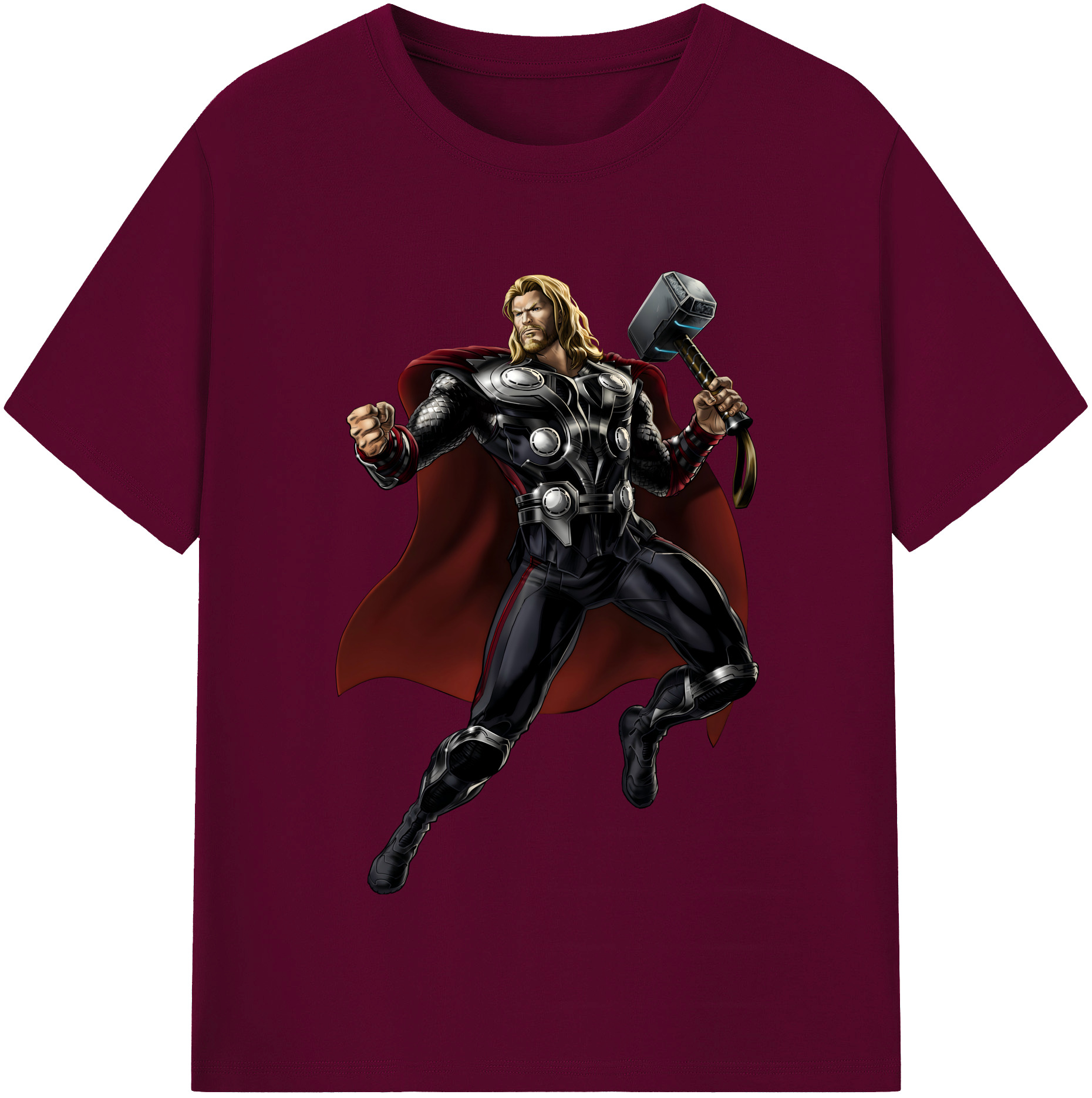 （画像用） アベンジャーズ The Avengers レディースカジュアルプリントTシャツ（綿100％）